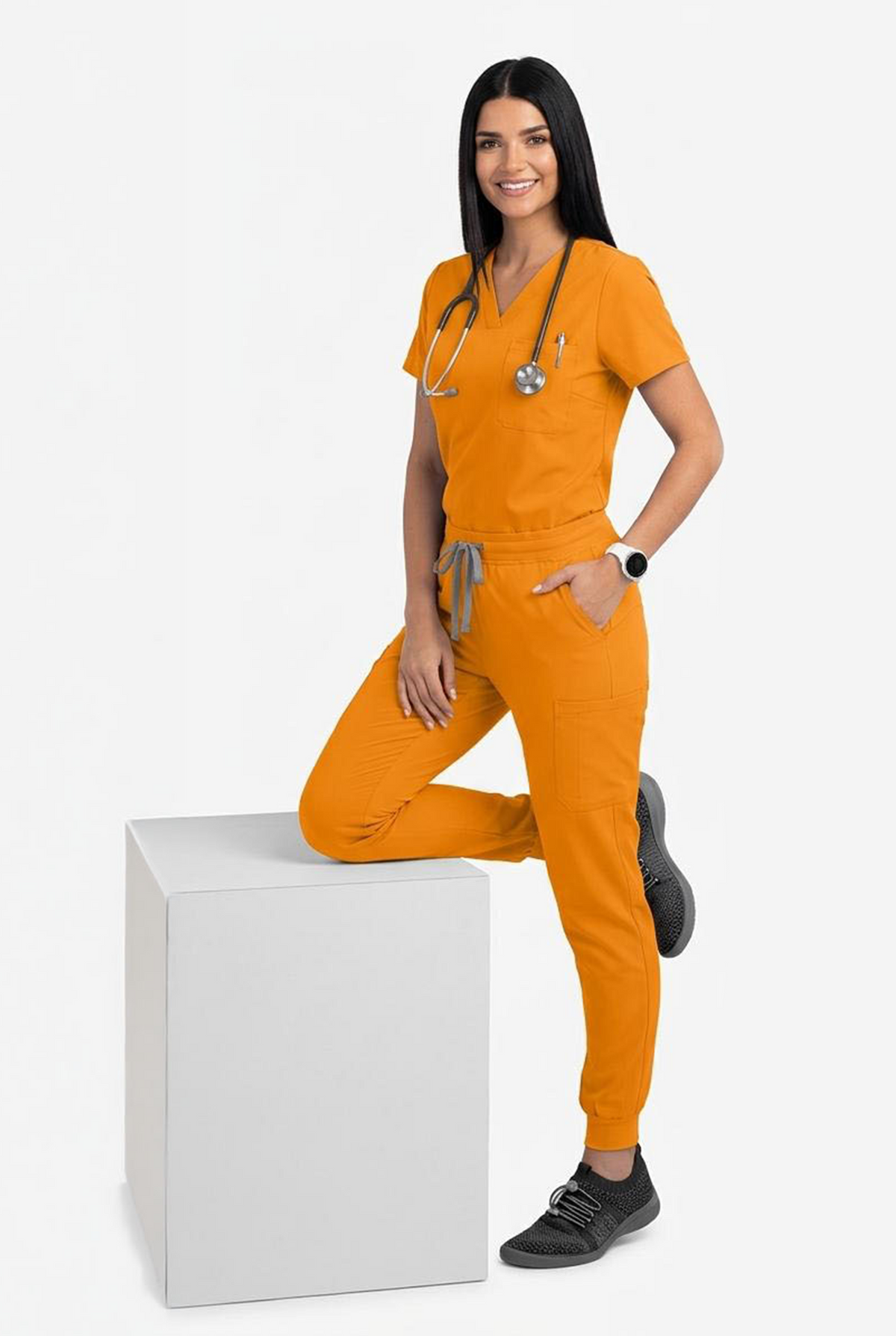 V-Neck Scrub Set