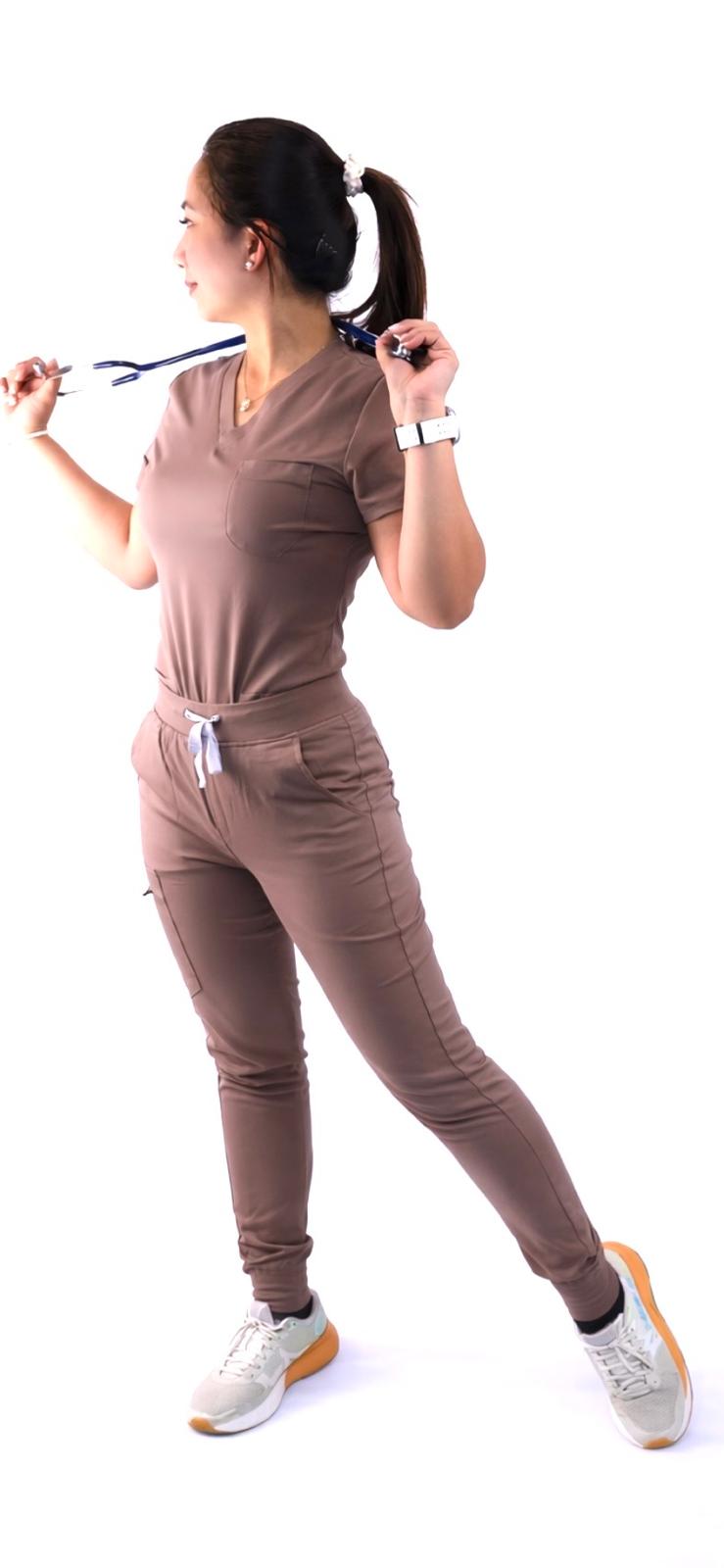 V-Neck Scrub Set