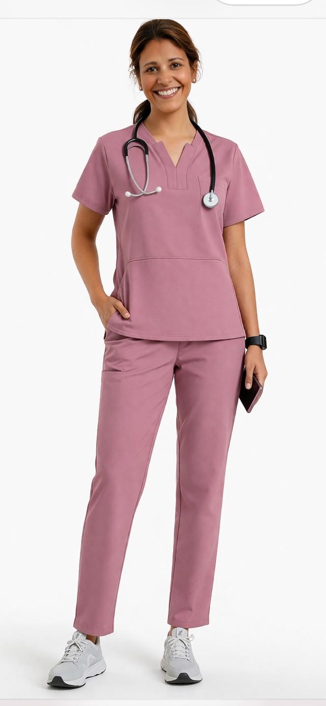 V-Neck Scrub Set