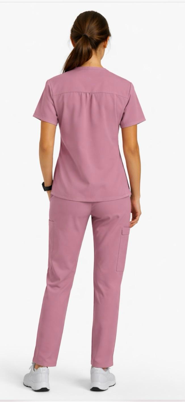 V-Neck Scrub Set