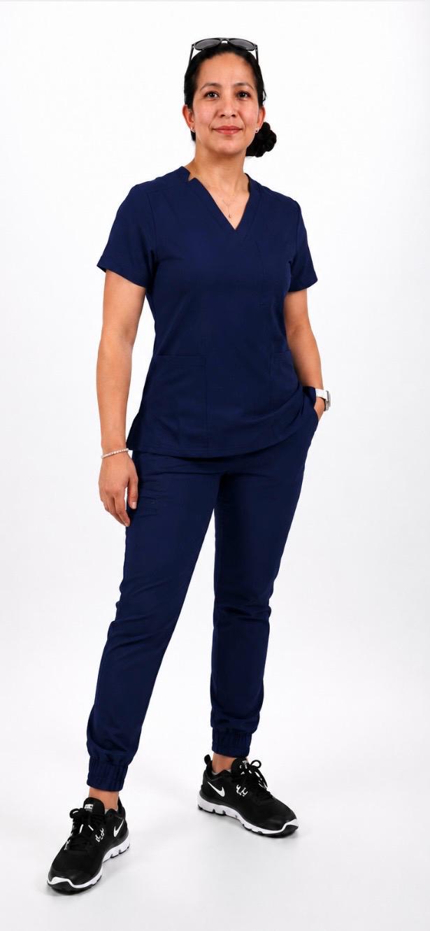 V-Neck Scrub Set