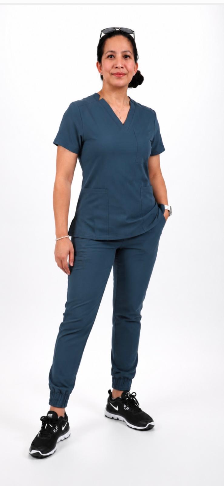 V-Neck Scrub Set