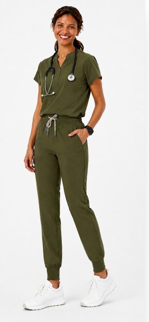 V-Neck Scrub Set