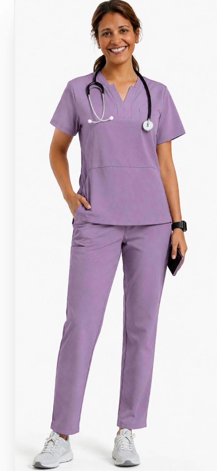 V-Neck Scrub Set