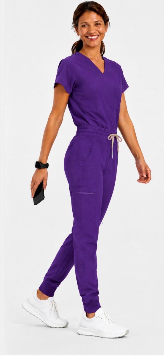 V-Neck Scrub Set