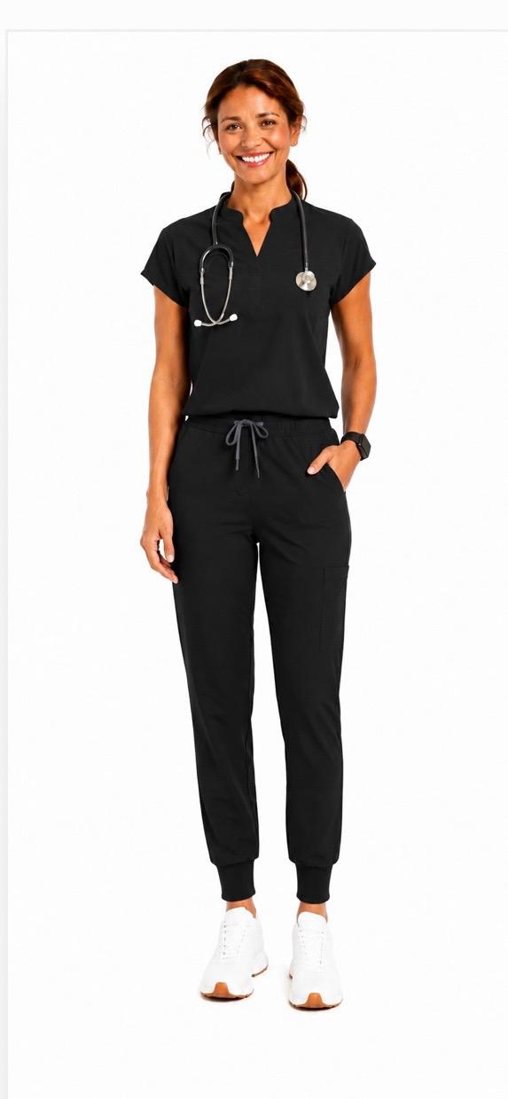 V-Neck Scrub Set